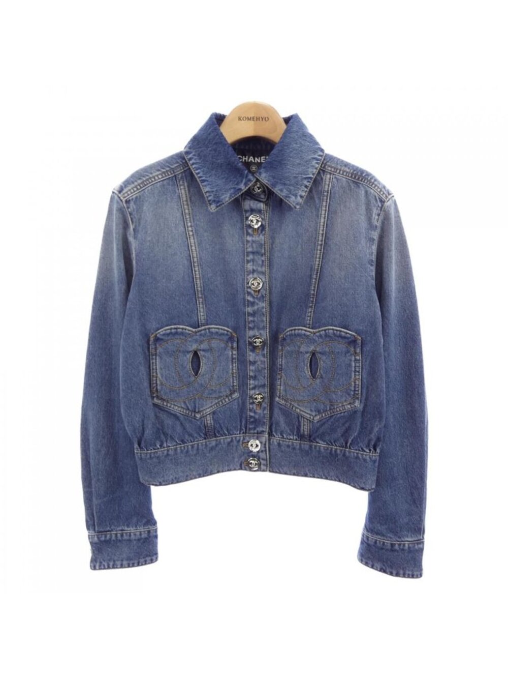 Chanel Denim Jacket Blue